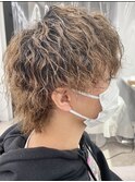 メンズ スパイラルウルフ