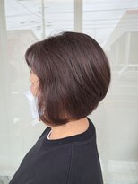 ヘアヌーダ&nbsp;ショートボブ、髪質改善、白髪ぼかし、キッズカット、カット