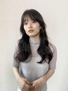 アンバー 池袋(amber) コテ巻き風パーマ/韓国風パーマ/ブラウンカラー[池袋駅]