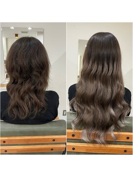 ハイエクステンション 京都駅前店(Hi-Extension) グレージュ@dresser____131