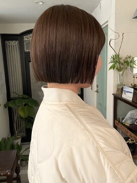 トリコ 柏(tricot) 大人可愛い/ショートボブ/切りっぱなしボブ/120代30代