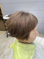 ソイア 春日井店(Soea)&nbsp;60代　脱白髪染め　ミルク少なめのミルクティーベージュ