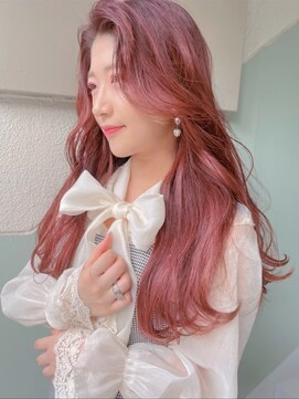 ユーリ(JUURI) カシスピンク/ピンクベージュ/ピンクカラー/ブリーチカラー