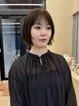 スニュウ(snuw) 【snuw_hotaru】グレージュカラー透明感カラーオリーブカラー