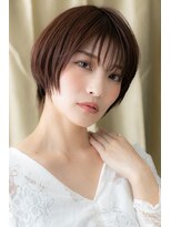 カバーヘア ブリス 大宮西口(COVER HAIR bliss)&nbsp;ウルフカットヘルシースタイル小顔丸みショート308X大宮30代40代