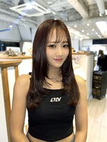 プラグ バイ ネオリーブ(plug by neolive)&nbsp;レイヤーカット×髪質改善[髪質改善/縮毛矯正/韓国]A