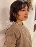 【外国人風パーマ】カット+柔らかデジタルパーマ+潤艶トリートメント