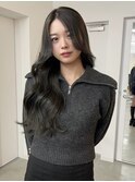 オリーブグレージュ/ブリーチなし