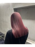 表参道 roijir × ハイトーンカラー × ピンクレッド