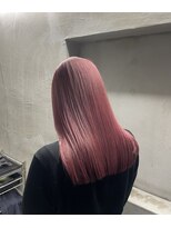 表参道 roijir × ハイトーンカラー × ピンクレッド