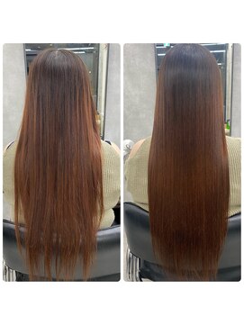 プリンシペ(PRINCIPE) 縮毛矯正Before＆After　髪質改善縮毛矯正/超音波トリートメント