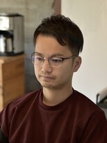 リム メンズヘア(LIM men's hair)&nbsp;艶感ショートアップバング【メンズカット/メンズヘア】