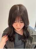 【YOKE】オリーブアッシュグレージュくびれヘア顔まわりレイヤー