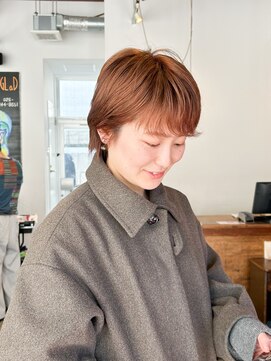 オアズヘアービィグラッド(ORe'S HAIR BE GLaD) オレンジベージュカラー【新潟/暖色カラー/ベージュ】
