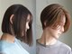 ウィスプ 赤羽店(wisp)の写真/印象を左右する顔周りのカットは<wisp>で☆おろしても結んでも可愛いスタイルで昨日より更に素敵な自分に＊