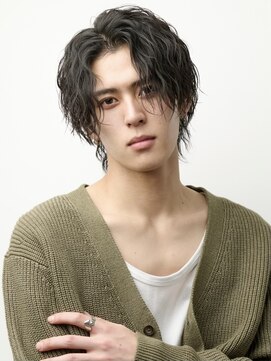 オーシャントーキョーオーバー 渋谷(OCEAN TOKYO OVER) メンズ波巻きツイスパニュアンススパイラルスパイキーショート