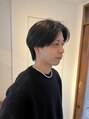 カウチ(kauti)&nbsp;毛の生え癖に合わせたセンターパート[ナチュラルセンターパート]