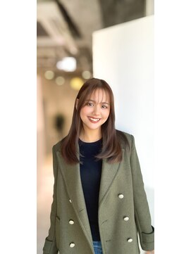 アマトウキョウ アユンチェ(AMA TOKYO×AYUNCHE) 韓国ヘア　2wayバング  レイヤーカット くびれヘア  顔周り