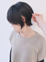 モリオフロムロンドン 松戸店(Morio from London)&nbsp;大人可愛いショートウルフミニウルフ黒髪