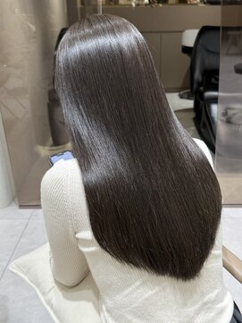 メゾンマイル 恵比寿(maison mile) オリーブグレージュ/透明感カラー/暗髪/レイヤーカット/恵比寿駅