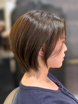 ワン バイ ジエクト(One by The Ect)&nbsp;【似合わせボブ】くすみベージュ/髪質改善カラー/刈り上げボブ