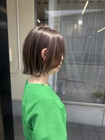 メゾン モモ(MAISON MOMO)&nbsp;顔まわりを少し作ったコンパクトボブ