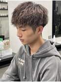 ブリーチパーマ/ツイストスパイラルパーマ/短髪/松戸駅/men's