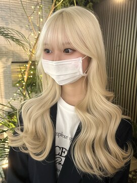 ベル 表参道Terrace(Belle) 抜きっぱなしブロンド/ホワイトブロンド/ハイトーン/ブリーチ