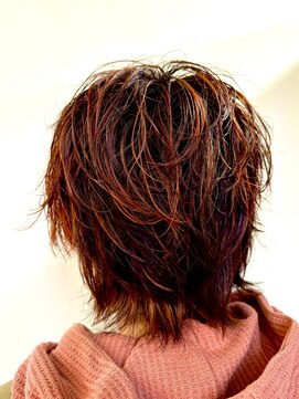 フォルビチーナ ドゥエ(FORBICINA DUE) オレンジなグランジヘア