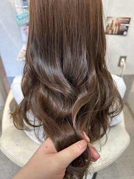 こっくりブラウンカラー