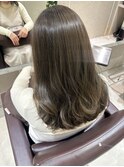 赤味キャンセルオリーブベージュ 