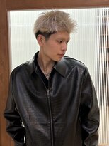 アトラクト バイ ラック 津田沼(Attract by LUCK) スパイキーショート/津田沼/メンズパーマ/メンズ/ブリーチ