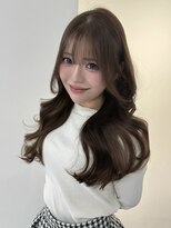 ヴィヴィー 福岡天神店(VIVIE) 赤み消しカラー/レイヤーカットくびれ巻き