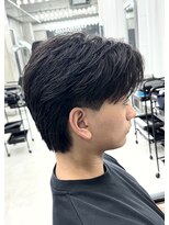 レイ(REI) ショートセンターパート【京都/河原町/メンズカジュアル】