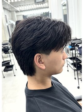 レイ(REI) ショートセンターパート【京都/河原町/メンズカジュアル】