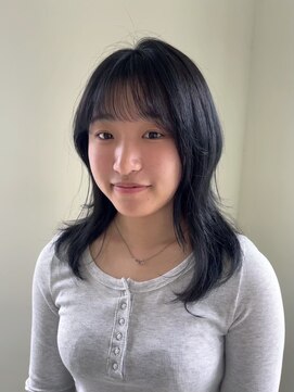 エクファ ヘア リゾート 大津 瀬田店(ex-fa hair resort) イメチェン/ピンクベージュ/アンブレラカラー/前髪/大津/瀬田