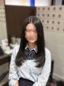 エクファ ヘア シェリル 草津 南草津店(ex-fa hair cherir) 着物ヘア/大人ガーリー/ダークアッシュ/似合わせカット/南草津