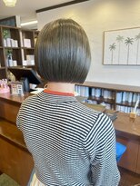 美容室 ルチア ハワイ(Luccica HAWAII)&nbsp;ミニボブ×オリーブ