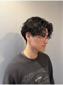 センターパートシャドウ