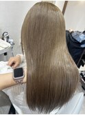 津市ロングレイヤーカットハッシュカット透明感カラー重めロング