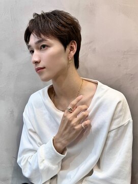 ネーム バイ グロー 大宮(NE:M by GLROW) men's/メンズ/スパイキーショート/フェード/ニュアンスパーマ