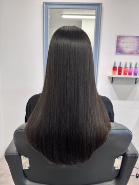 ヘアーサロン ラシア(hair salon Lasia) 髪質改善/縮毛矯正トリートメント/黒髪ロング/うるツヤ/艶感