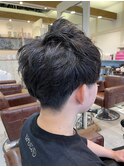 メンズエアリーショートヘア メンズカットメンズカット