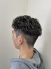 【井出指名・メンズ限定】カット+パーマ+ハイライト+ダメージケア ¥22000