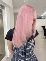 ゼロ 静岡(ZERO)&nbsp;レイヤーカット×ピンクヘアー