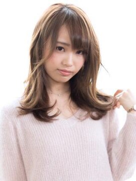 クアトログランシュ ひたちなか店(QUATRO×GranCieux) 【QUATRO】姫カット×ミルクティーカラー