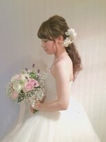 ピエドプールポッシュ(PiED DE POULE POCHE) ＊ wedding hair ＊   ×  紫陽花