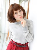 短め前髪 ナチュラルボブ