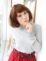 アメリ エ ギャルソン ジュヌ 鶴瀬店(amelie et garcon Jeune)&nbsp;短め前髪 ナチュラルボブ