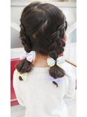 あみこみツインアレンジ